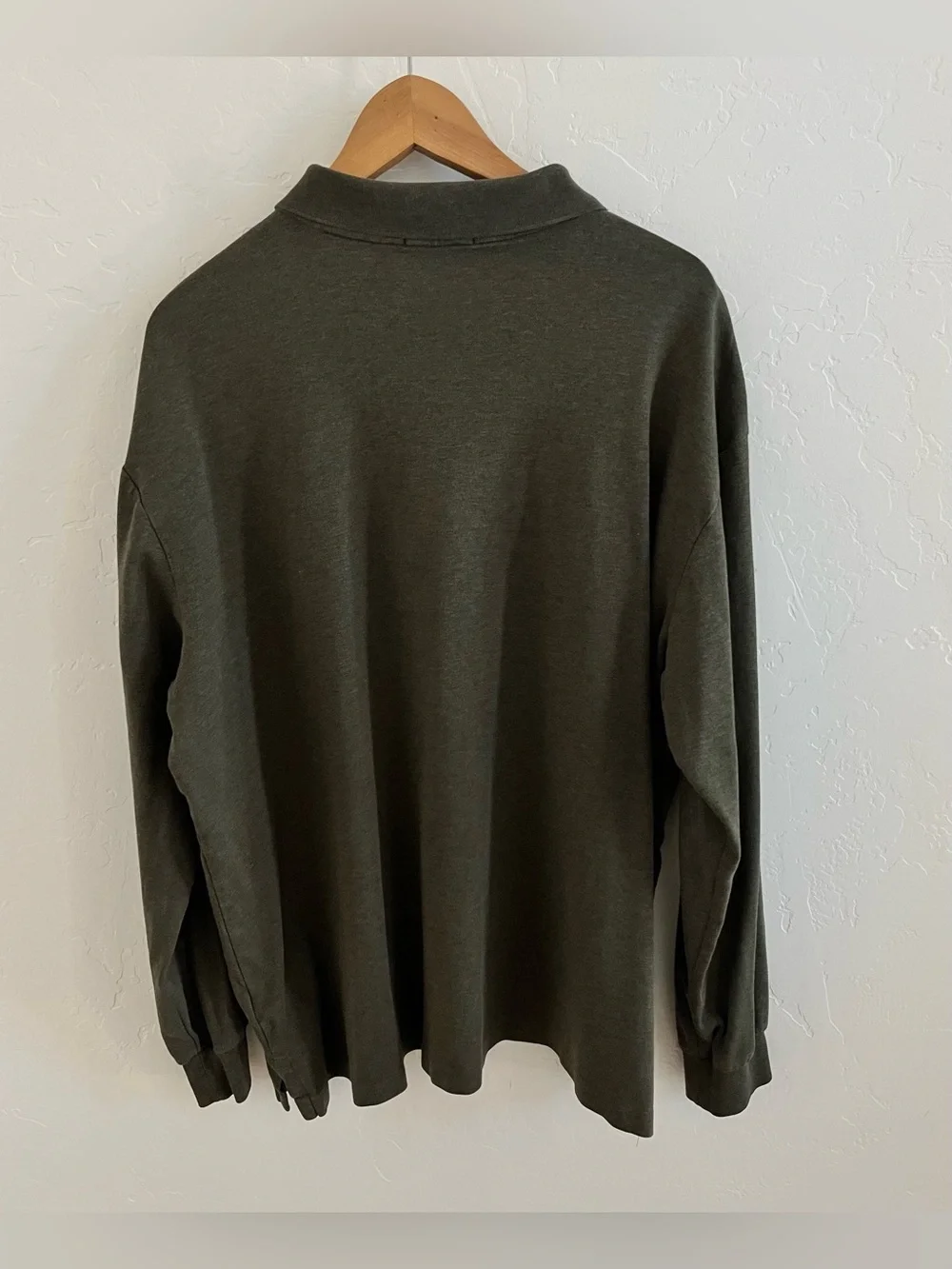 Polo Ralph Lauren Pony Embroidered Long Sleeve Golf Collar Shirt Size XXL Men's